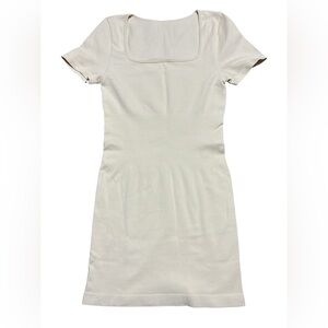 OQQ Square Neck Bodycon Dress